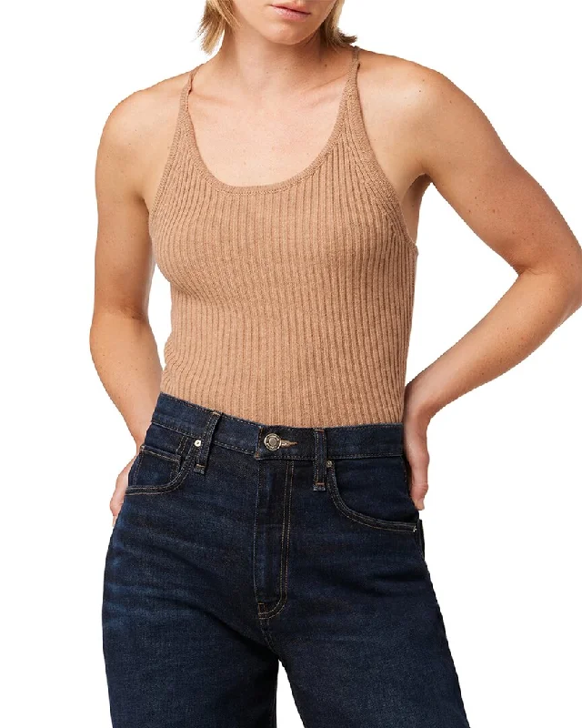 HUDSON Jeans Knot Back Sweater Tank