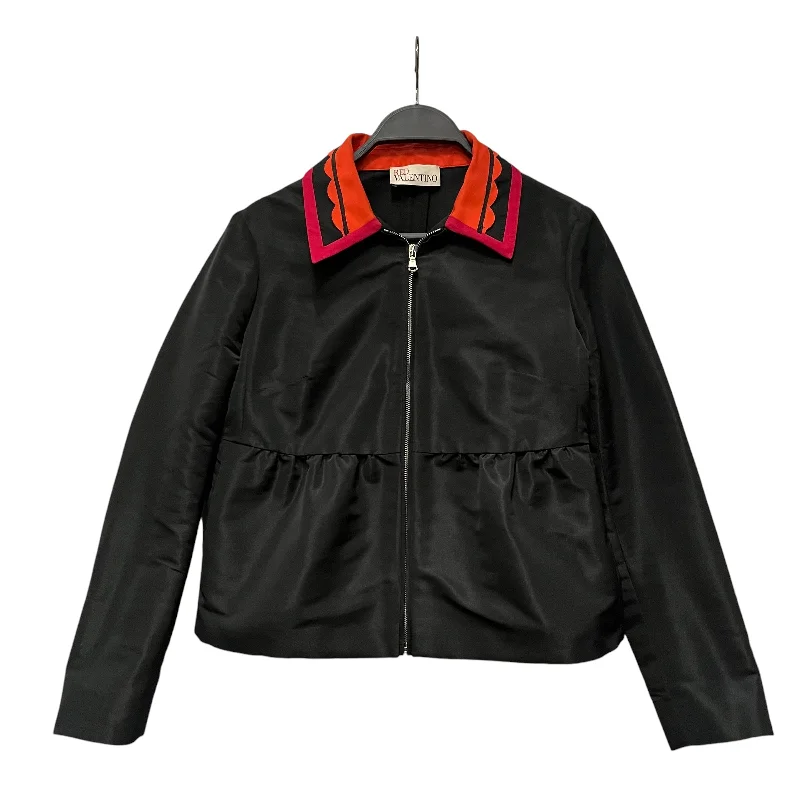 RED VALENTINO/Jacket/S/Polyester/BLK/