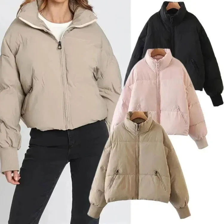 Female Cotton Loose Winter Jacket