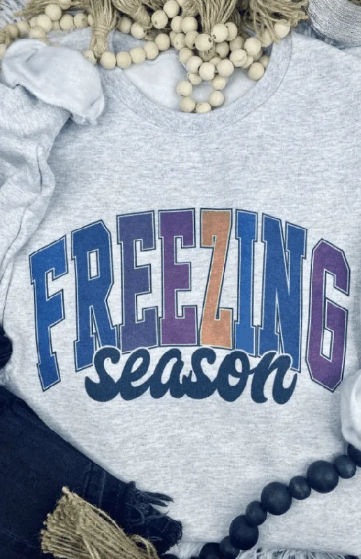 Erline Freezing Season Sweatshirt Ash Grey