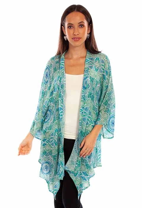 Women's Honey Creek Collection Accessory: Print Kimono