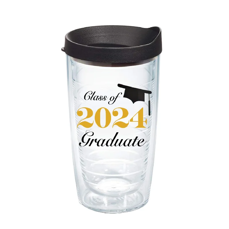 20 oz Class of 2024 Double Walled Insulated Tumbler with Lid - At Home by Mirabeau