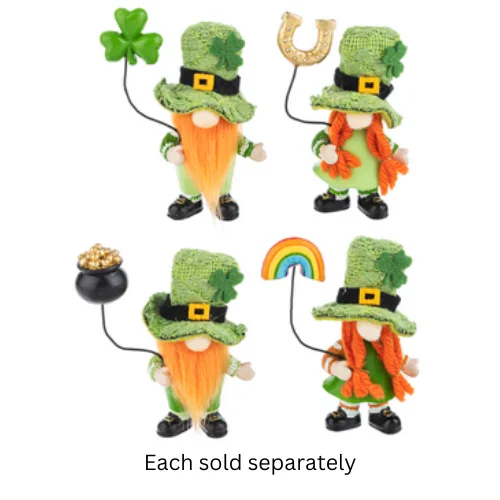 3.5" Lucky Leprechaun Figurine