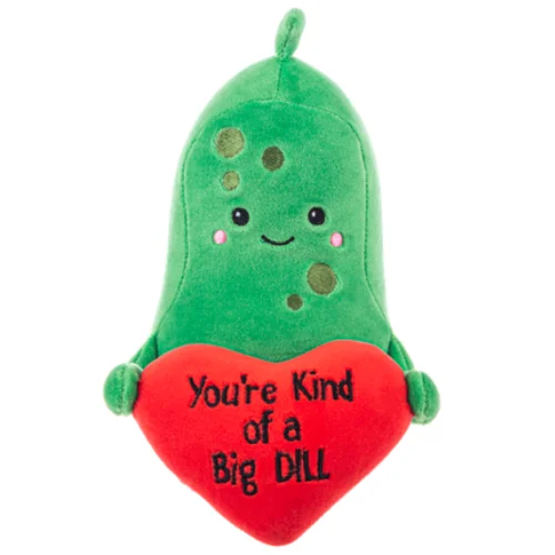 7" Squishy Squad Yummies You're Kind of a Big Dill Stuffed Plush