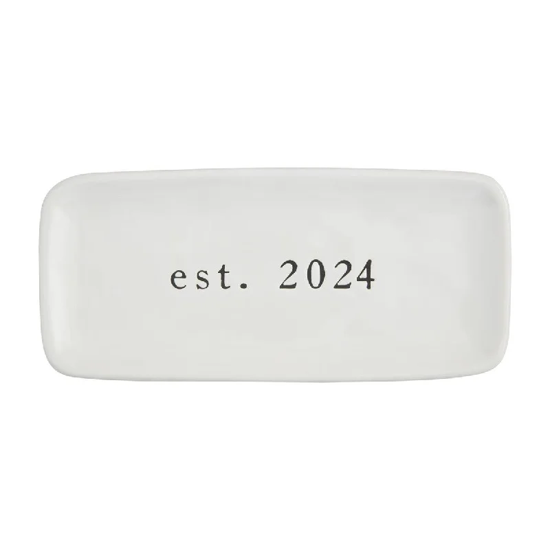 Est. 2024 Everything Trinket Dish Tray