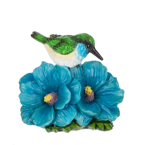 Flower of the Month July Larkspur Figurine 5.25"