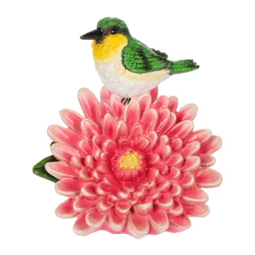 Flower of the Month November Chrysanthemum Figurine 5.25"