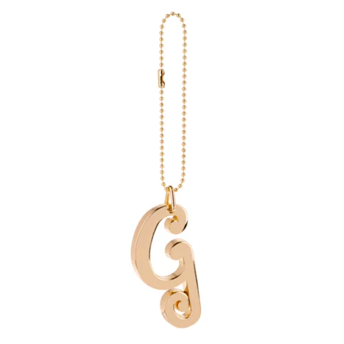 Gold Monogram Anywhere Charm - G