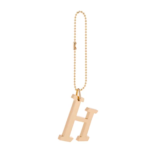 Gold Monogram Anywhere Charm - H