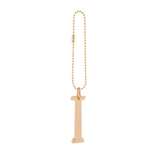 Gold Monogram Anywhere Charm - I