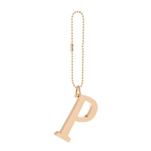 Gold Monogram Anywhere Charm - P