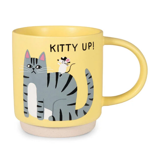 Hallmark Kitty Up Funny Mug, 16 oz.