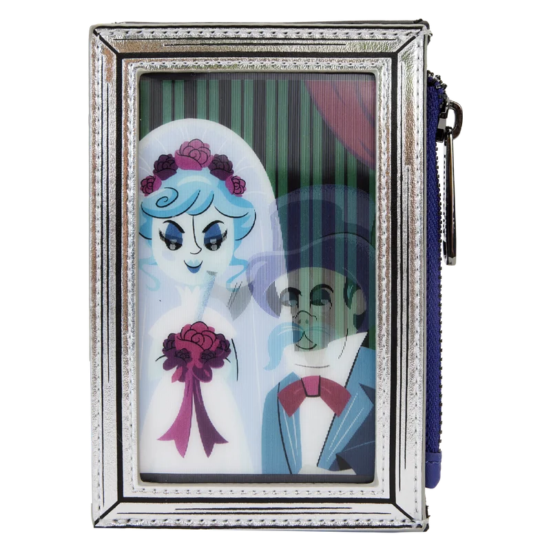 Loungefly Haunted Mansion The Black Widow Bride Portrait Lenticular Card Holder