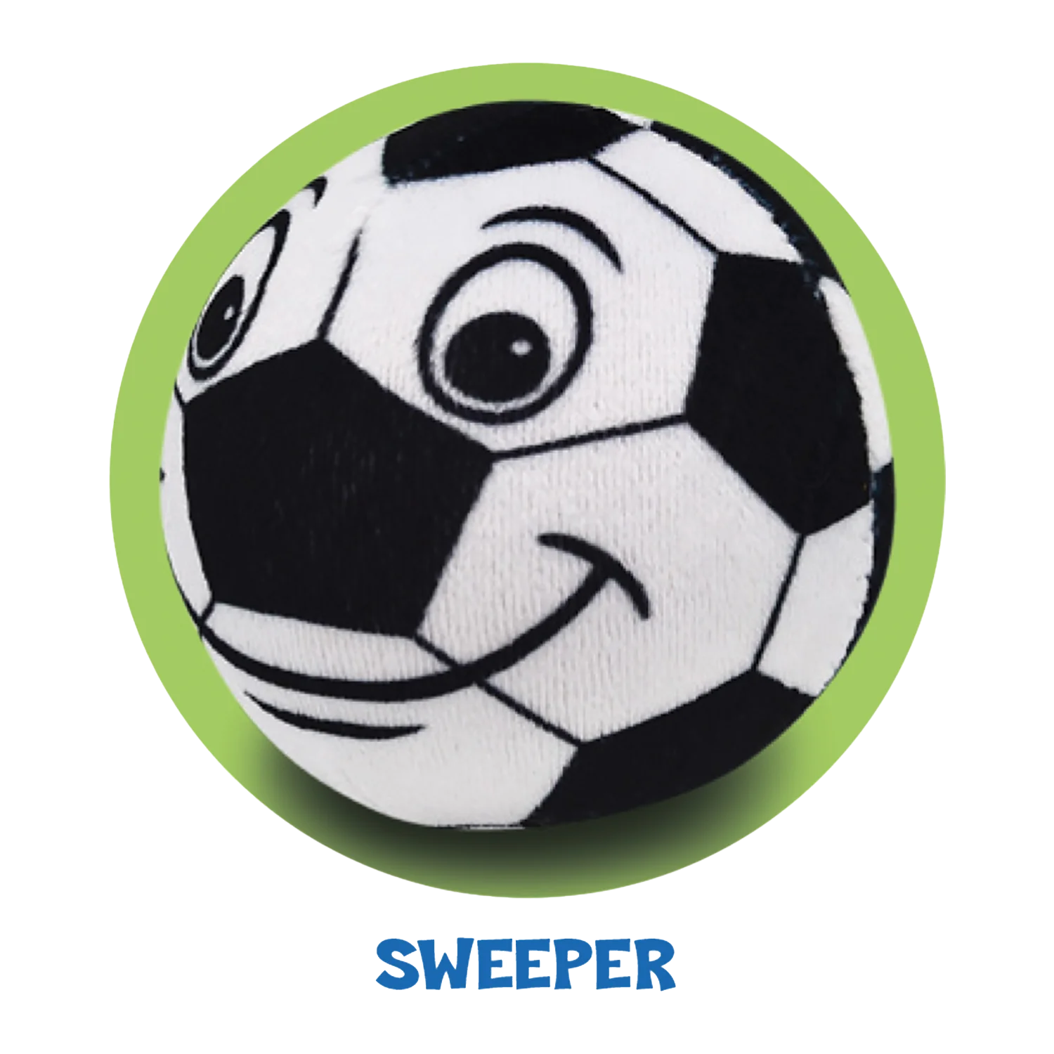 PBJ's Plush Ball Jellies Sports Sweeper Soccer Ball