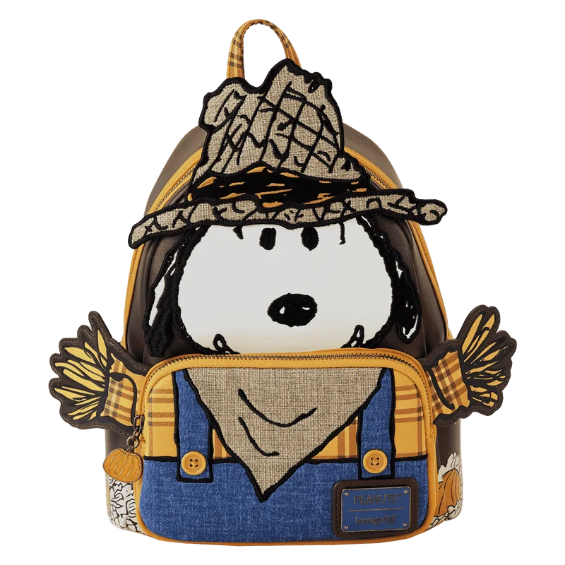 Peanuts Snoopy Scarecrow Cosplay Mini Backpack