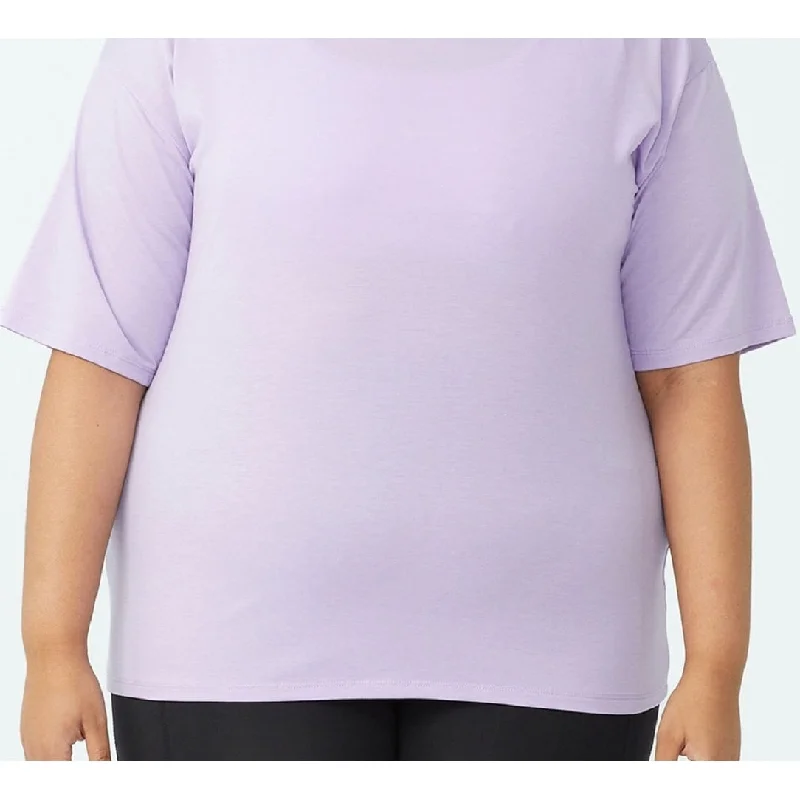 Cotton On Women's Active Boyfriend T-Shirt Purple Size 18W