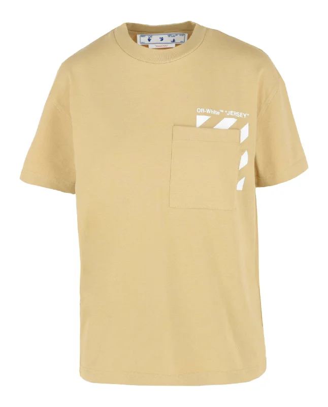 Diag Pocket Casual T-Shirt