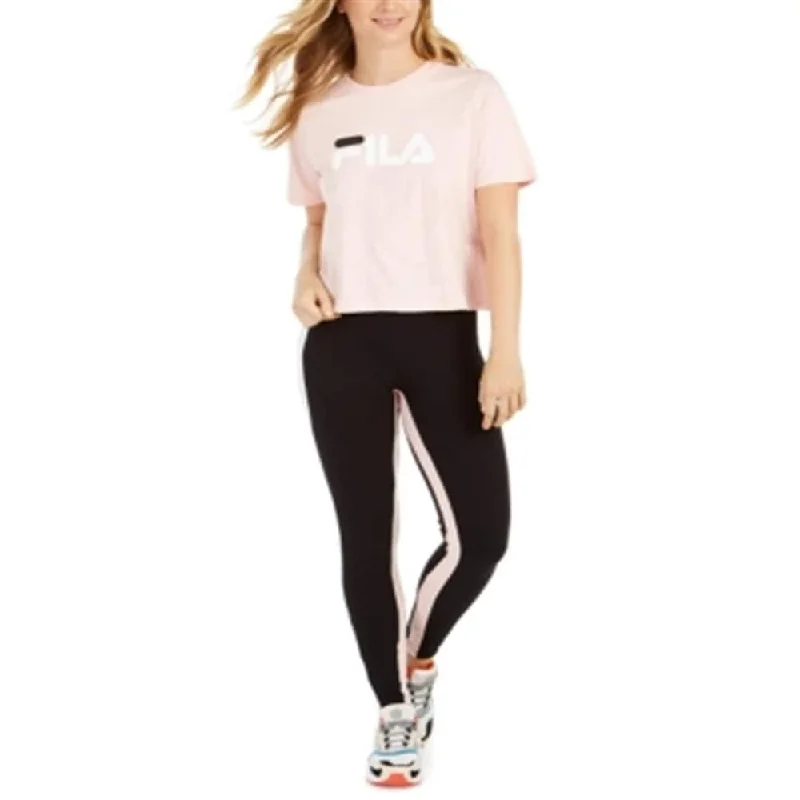 Fila Women's Miss Eagle Cotton T-Shirt Pink Size -XS