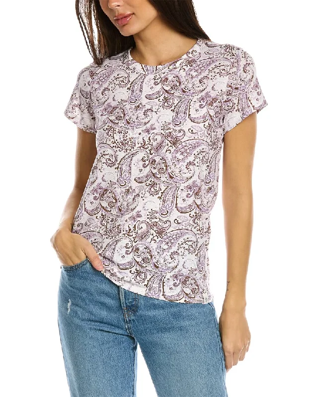 rag & bone All Over Paisley T-Shirt