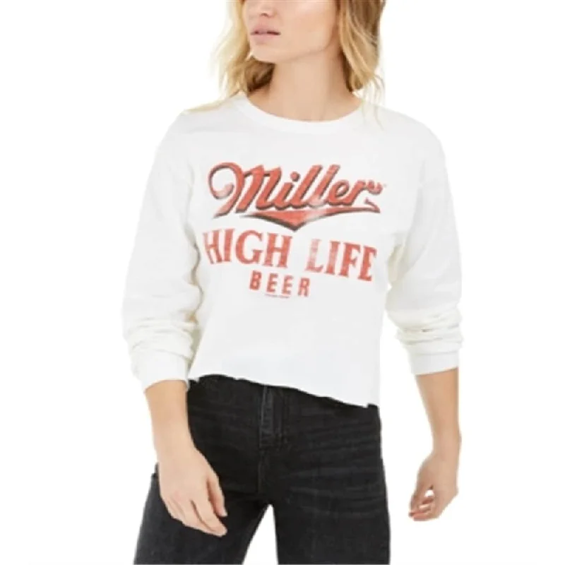 True Vintage Miller Women's High Life Graphic T-Shirt White Size Large