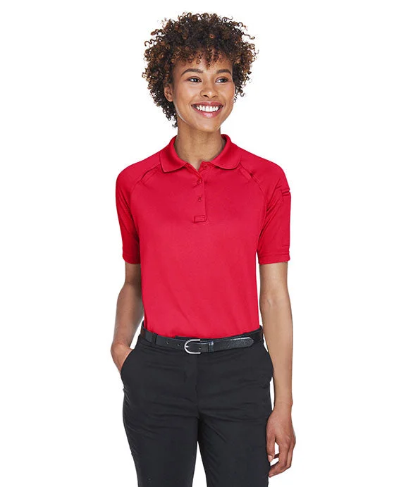 M211W - Harriton Ladies Advantage Snag Protection Plus Tactical Polo Shirt | Red