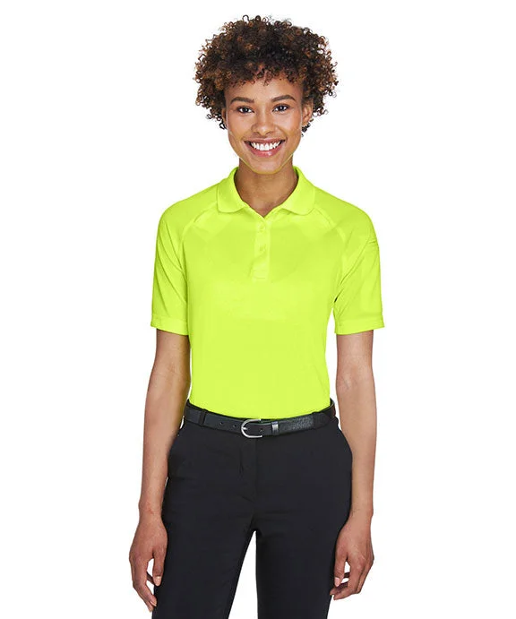 M211W - Harriton Ladies Advantage Snag Protection Plus Tactical Polo Shirt | Safety Yellow