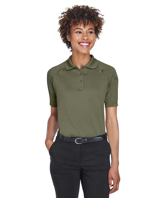 M211W - Harriton Ladies Advantage Snag Protection Plus Tactical Polo Shirt | Tactical Green