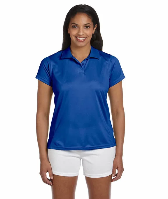 M315W - Harriton Ladies 4 oz. Polytech Polo Shirt | True Royal