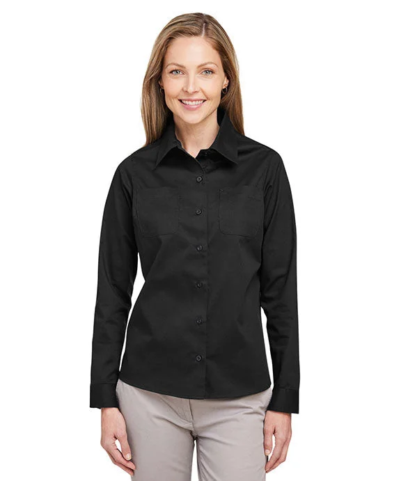 M585LW - Harriton Ladies Advantage IL Long-Sleeve Workshirt