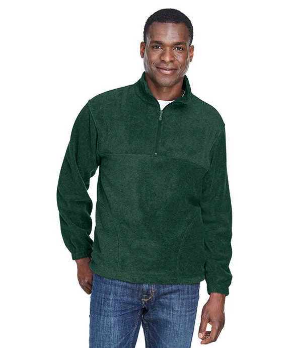 M980 - Harriton Adult 8 oz Quarter-Zip Fleece Pullover | Hunter