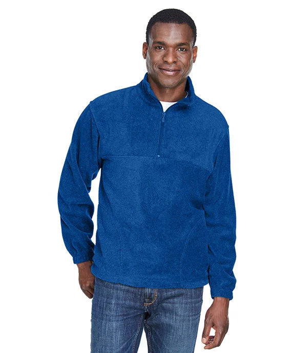 M980 - Harriton Adult 8 oz Quarter-Zip Fleece Pullover | True Royal