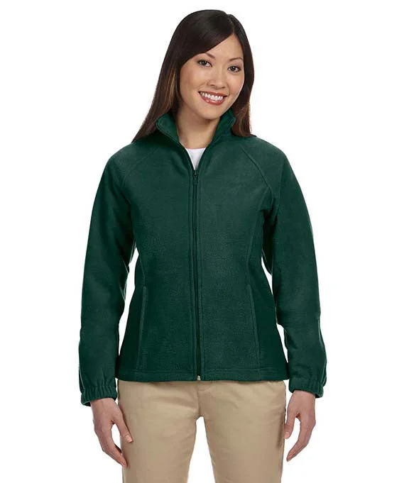 M990W - Harriton Ladies 8 oz. Full-Zip Fleece Jacket | Hunter