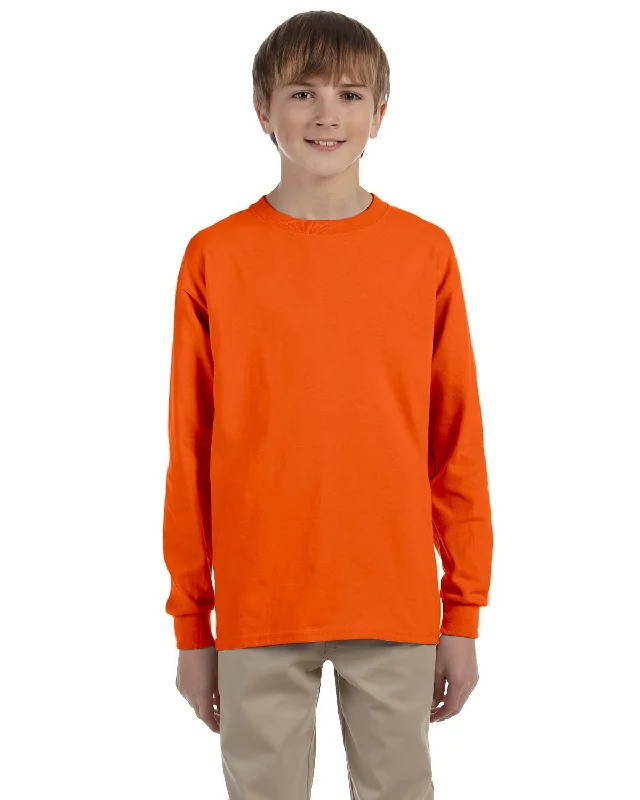 Gildan G240B Youth Ultra Cotton  Long-Sleeve T-Shirt