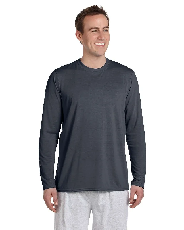 Gildan G424 Adult Performance Adult 5 oz. Long-Sleeve T-Shirt