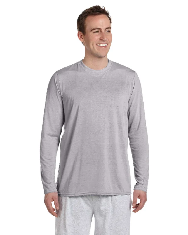 Gildan G424 Adult Performance Adult 5 oz. Long-Sleeve T-Shirt