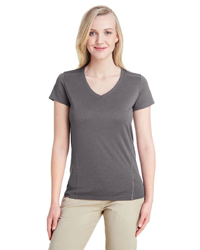 Gildan G47V Ladies' Performance Ladies' 4.7 oz. V-Neck Tech T-Shirt