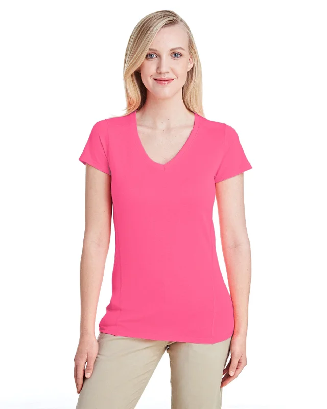 Gildan G47V Ladies' Performance Ladies' 4.7 oz. V-Neck Tech T-Shirt