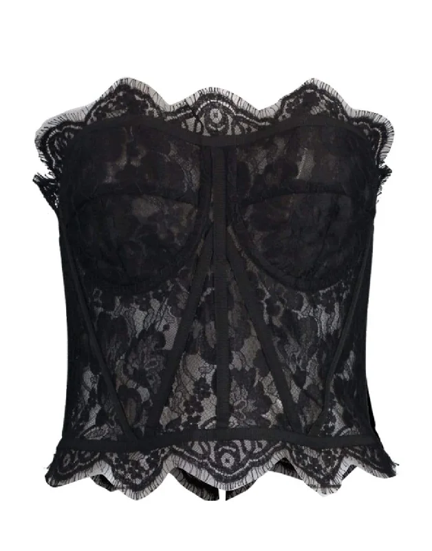 Lace Corset Top