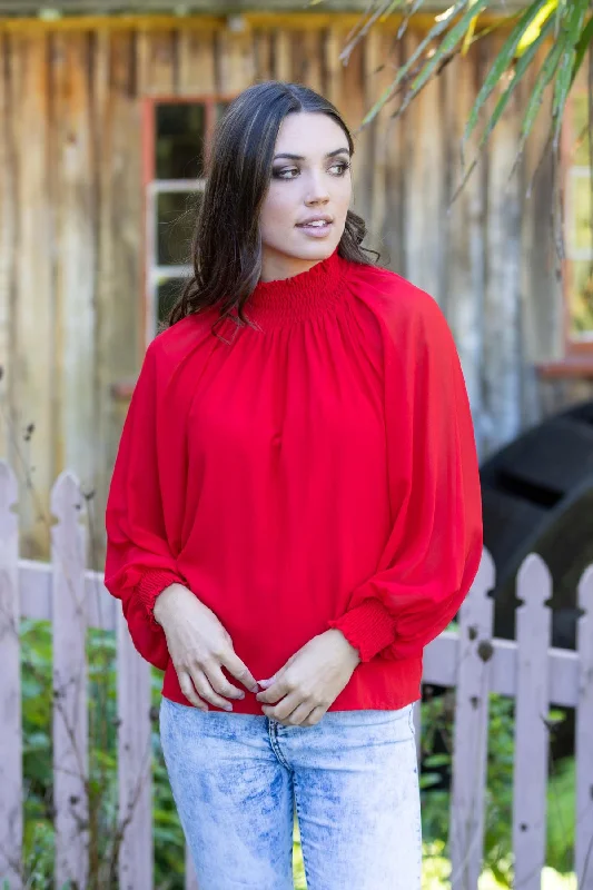 Seth Blouse Red