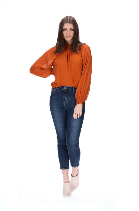 Seth Blouse Rust