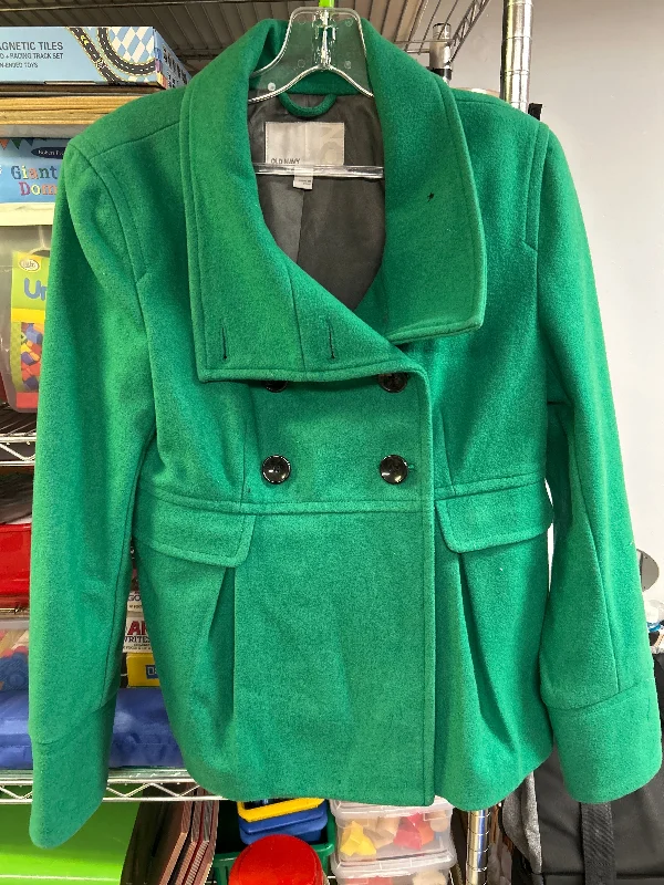 Old Navy Green Pea Coat Women's - M