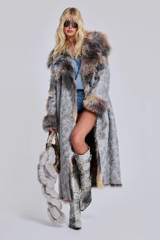 Alpha Faux Shearling Coat