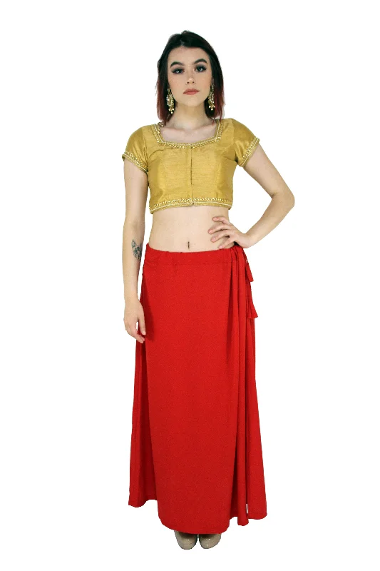 Sari Petticoat- Red