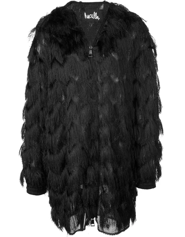 FRINGED COAT