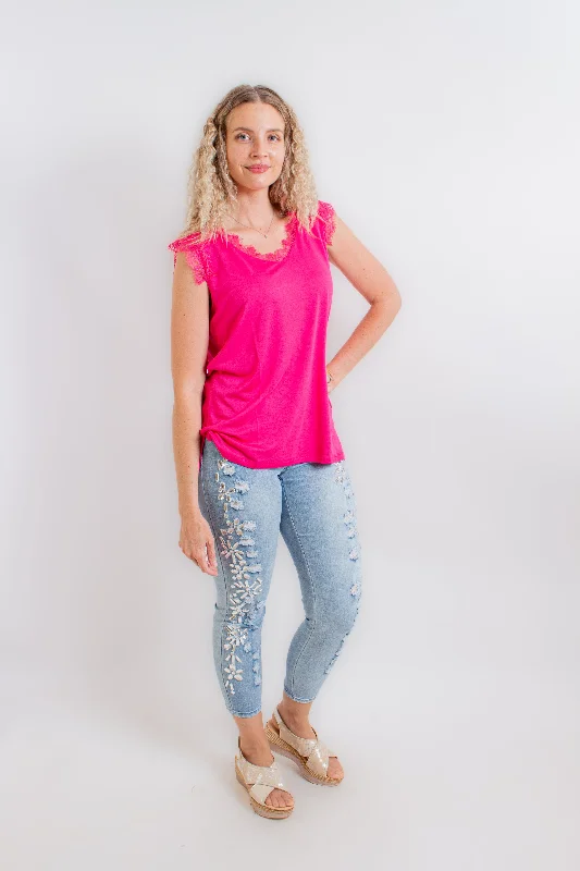 Fuchsia Tank Top