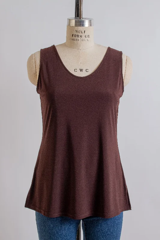 Brown Rouge Reversible Tank