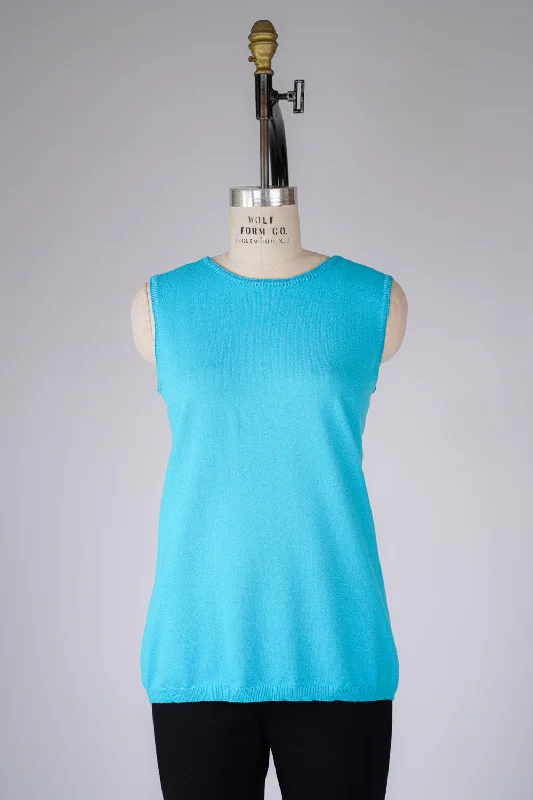 Turquoise Sweater Tank