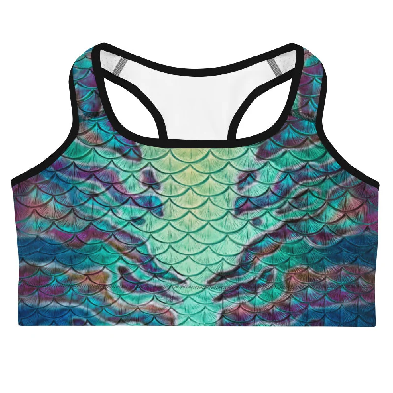 Abalone Abyss Sports Bra