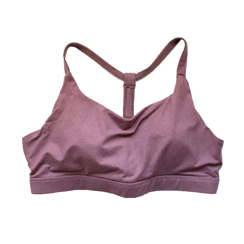 Runner Island Plus Size Dusty Purple Sports Bra