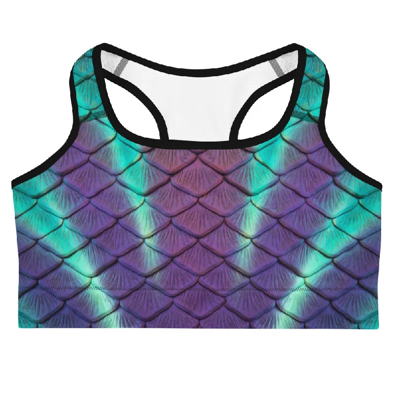 Aurora Borealis Sports Bra